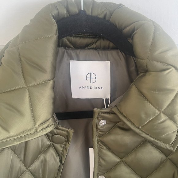 Anine Bing Emilia Olive Jacket - Picture 6 of 6